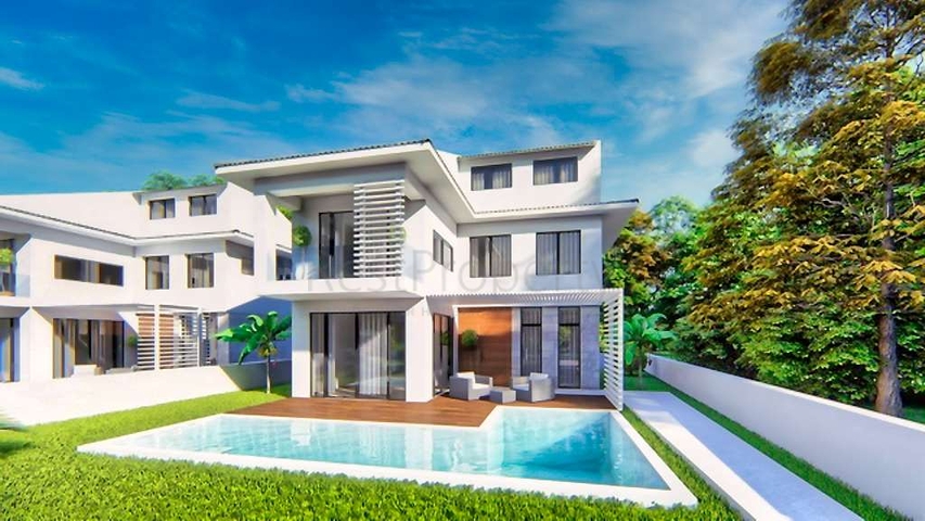 Элитная вилла 6+1 с личным бассейном в Чалыше Фетхие