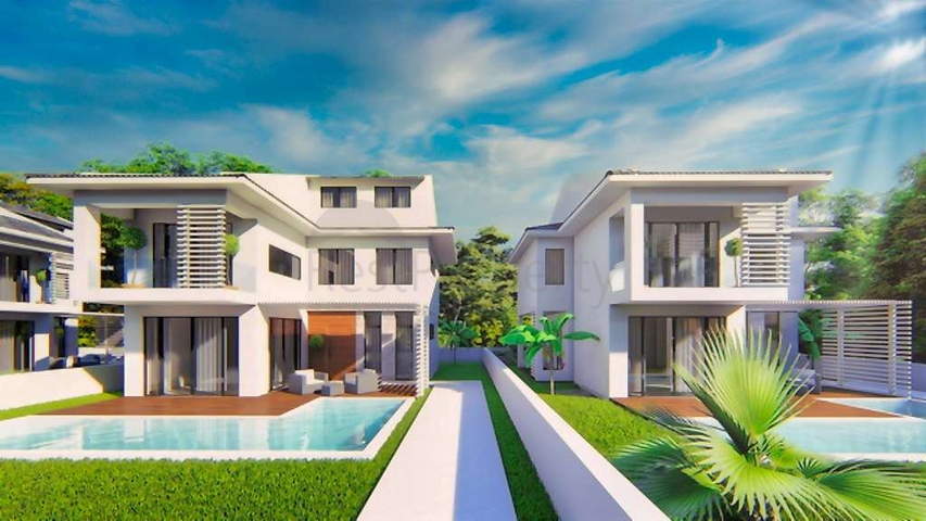 Элитная вилла 6+1 с личным бассейном в Чалыше Фетхие