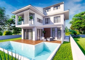 Элитная вилла 6+1 с личным бассейном в Чалыше Фетхие