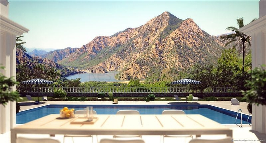 Шикарная вилла в районе Фетхие