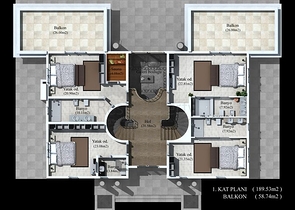 Шикарная вилла в районе Фетхие