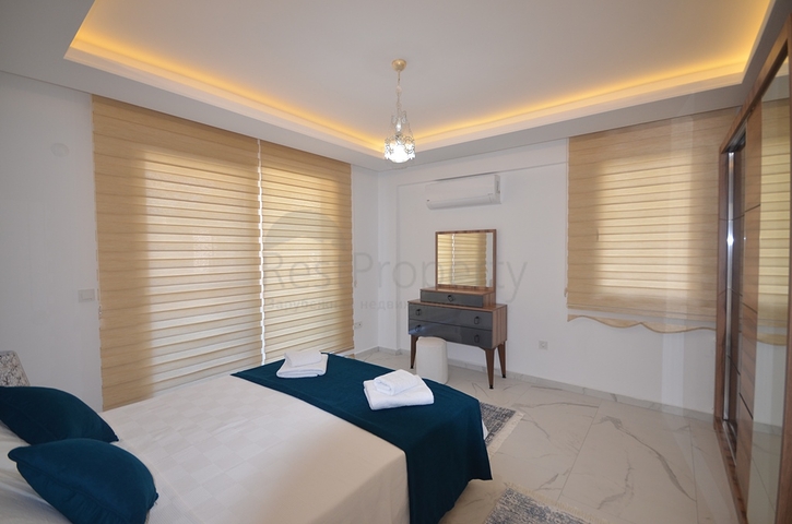 Вилла с мебелью в районе Фетхие