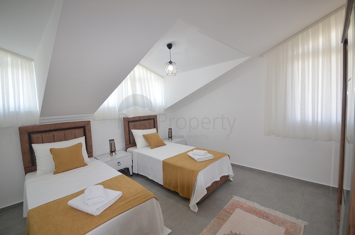 Вилла с мебелью в районе Фетхие