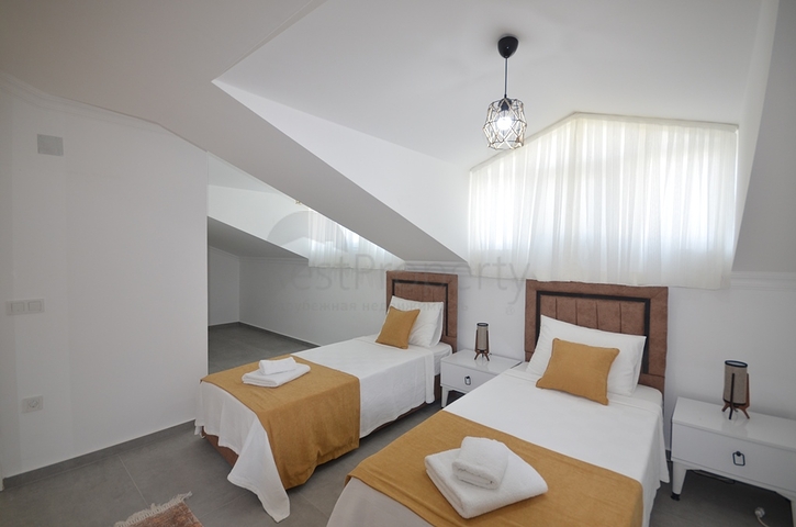 Вилла с мебелью в районе Фетхие