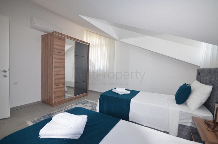 Вилла с мебелью в районе Фетхие