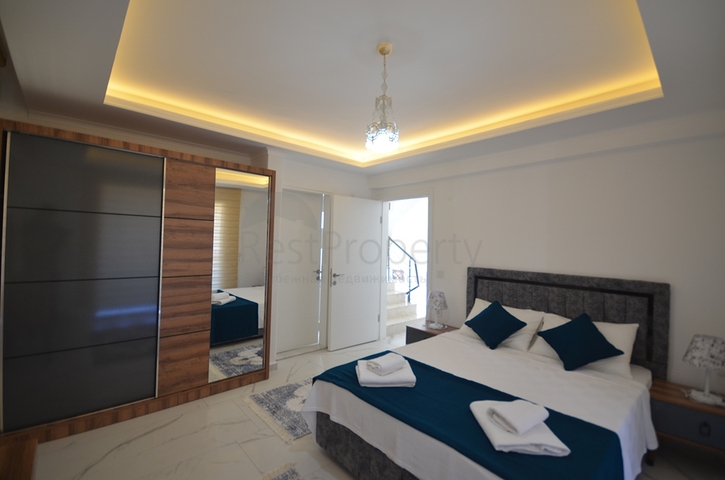 Вилла с мебелью в районе Фетхие