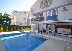 Вилла с мебелью в районе Фетхие