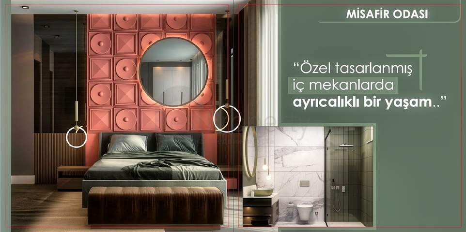 Новый инвестиционный проект,виллы в районе Коньяалты