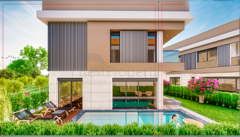 Новый инвестиционный проект,виллы в районе Коньяалты