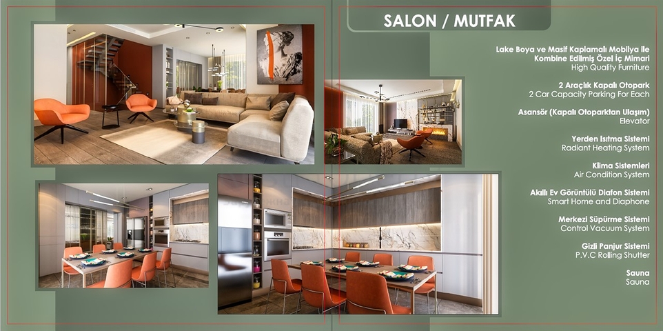 Новый инвестиционный проект,виллы в районе Коньяалты