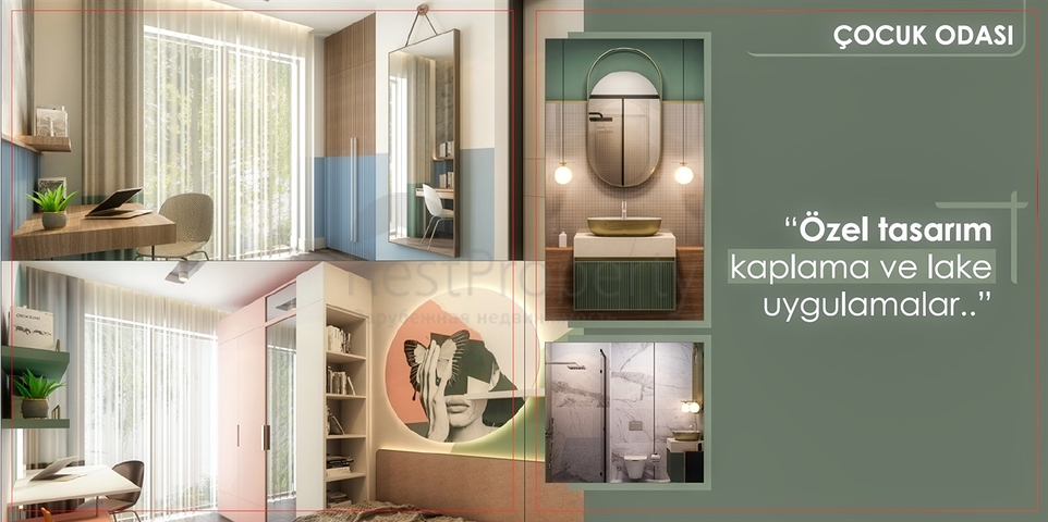 Новый инвестиционный проект,виллы в районе Коньяалты