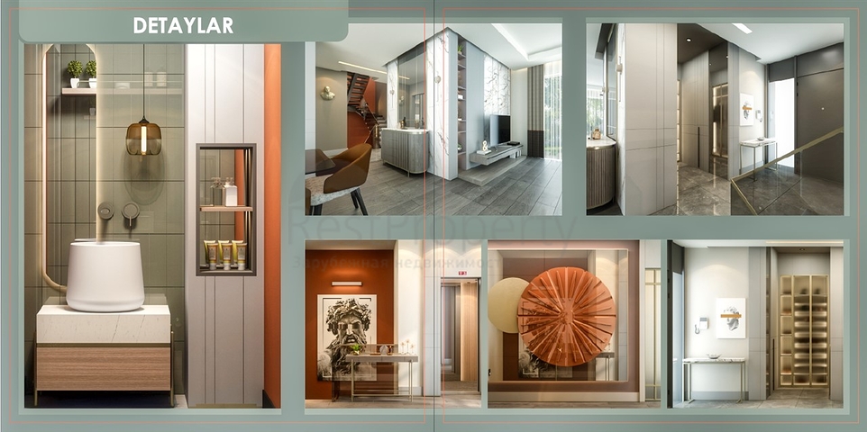 Новый инвестиционный проект,виллы в районе Коньяалты