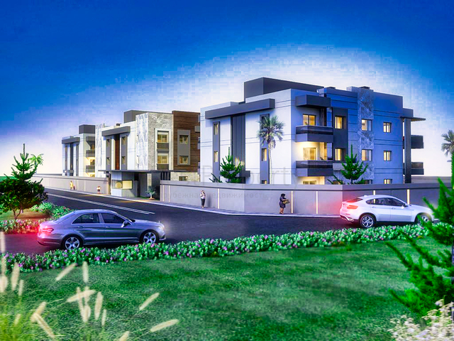 Новый комплекс с квартирами планировкой  3+1 в районе Дошемеалты  