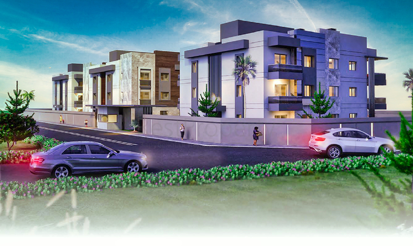 Новый комплекс с квартирами планировкой  3+1 в районе Дошемеалты  