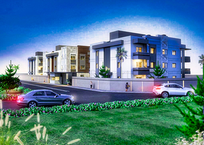 Новый комплекс с квартирами планировкой  3+1 в районе Дошемеалты  