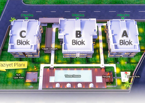 Новый комплекс с квартирами планировкой  3+1 в районе Дошемеалты  