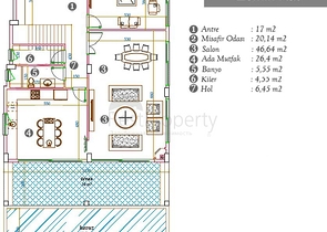 Вилла в районе Дошемеалты -Анталья 