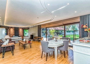 Вилла 7+1 с большим земельным участком в районе Дуаджи - Анталья