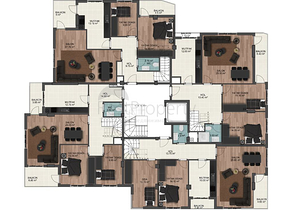 Новый комплекс в центре города