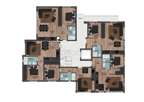 Новый комплекс в центре города