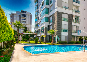 Квартира 3+1 в районе Лара - Анталия