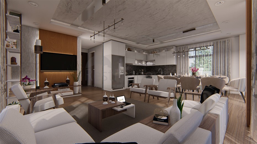 Комплекс с виллами в районе Белек - Анталия