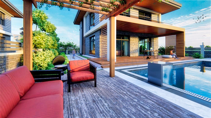 Комплекс с виллами в районе Белек - Анталия