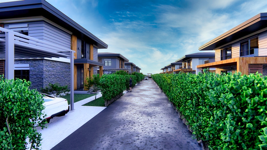 Комплекс с виллами в районе Белек - Анталия