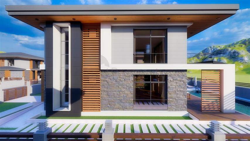 Комплекс с виллами в районе Белек - Анталия