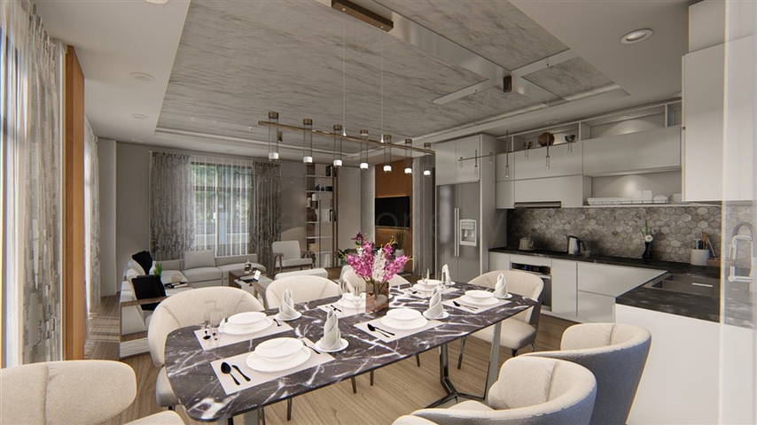 Комплекс с виллами в районе Белек - Анталия