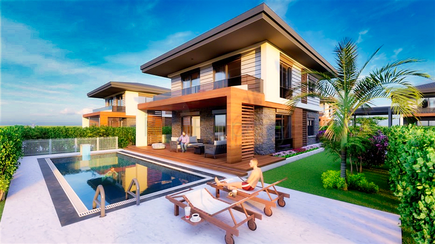 Комплекс с виллами в районе Белек - Анталия