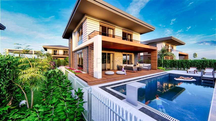 Комплекс с виллами в районе Белек - Анталия