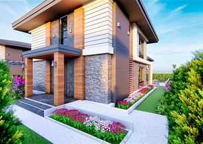 Комплекс с виллами в районе Белек - Анталия