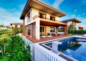 Комплекс с виллами в районе Белек - Анталия