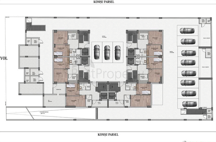 Инвестиционный проект , виллы в районе Моллаюсуф - Коньяалты 