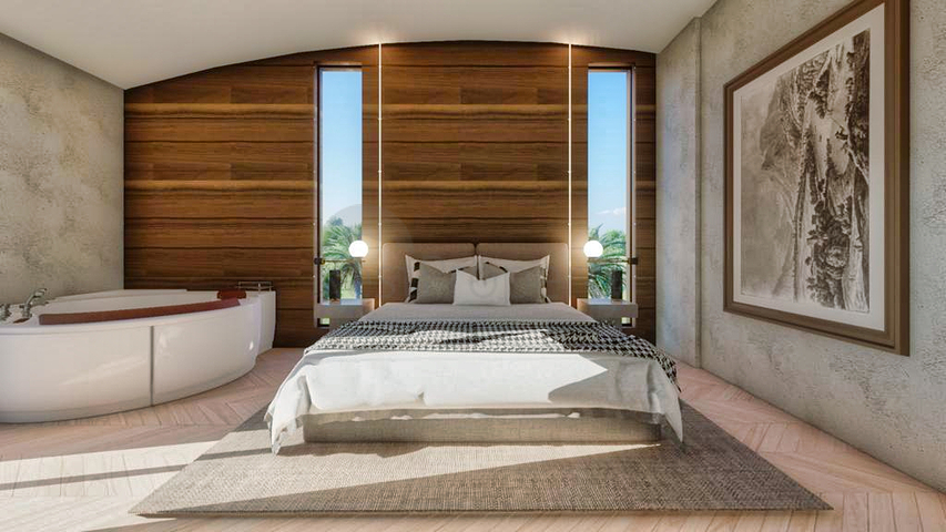 Инвестиционный проект , виллы в районе Моллаюсуф - Коньяалты 