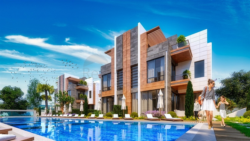 Уникальный проект вилл в микрорайоне  Моллаюсуф - Анталия