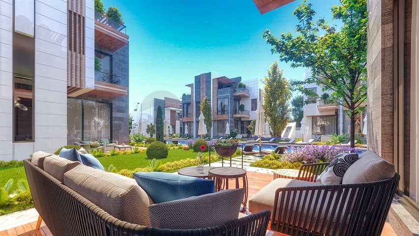 Уникальный проект вилл в микрорайоне  Моллаюсуф - Анталия