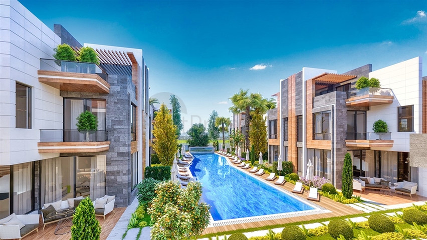 Уникальный проект вилл в микрорайоне  Моллаюсуф - Анталия