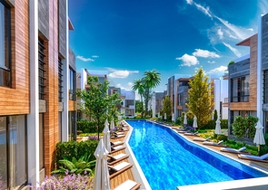 Уникальный проект вилл в микрорайоне  Моллаюсуф - Анталия