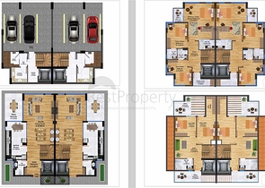 Уникальный проект вилл в микрорайоне  Моллаюсуф - Анталия
