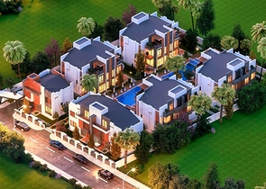 Уникальный проект вилл в микрорайоне  Моллаюсуф - Анталия