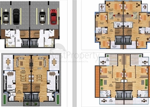 Уникальный проект вилл в микрорайоне  Моллаюсуф - Анталия