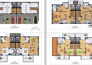 Уникальный проект вилл в микрорайоне  Моллаюсуф - Анталия