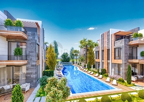 Уникальный проект вилл в микрорайоне  Моллаюсуф - Анталия