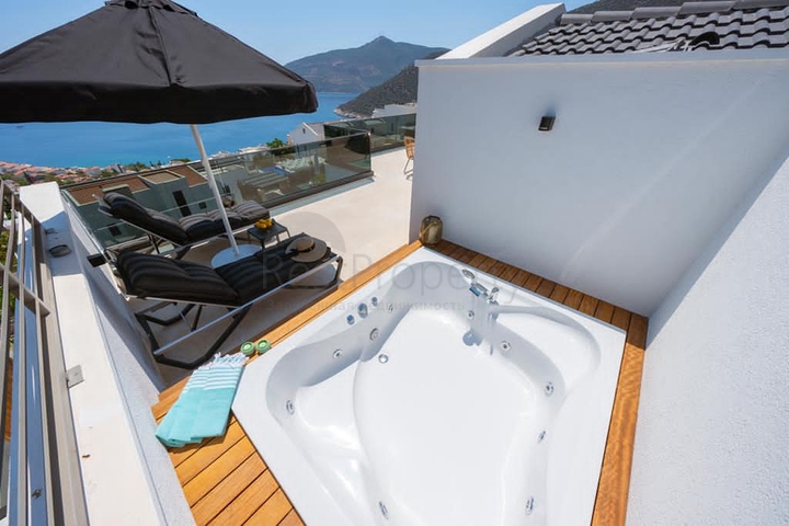 Вилла 4+1 в микрорайоне Калкан - Фетхие 