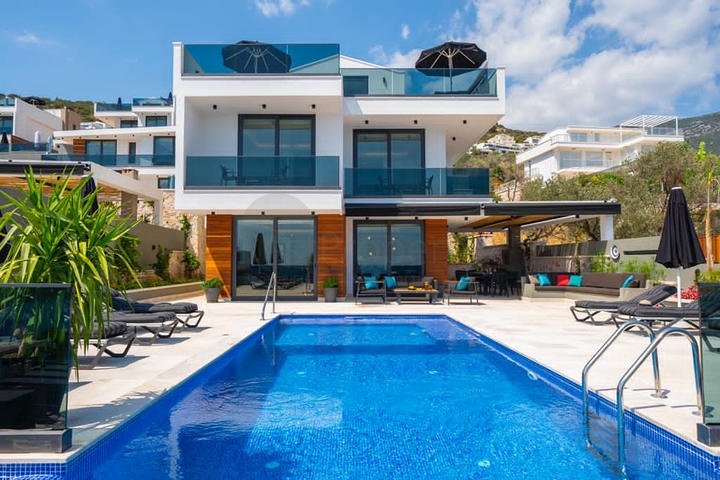 Вилла 4+1 в микрорайоне Калкан - Фетхие 