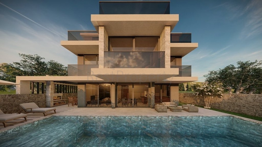 Вилла 5+1 в микрорайоне Калкан - Фетхие