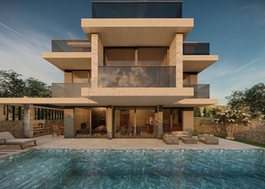 Вилла 5+1 в микрорайоне Калкан - Фетхие