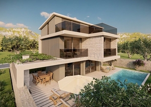 Вилла 5+1 в микрорайоне Калкан - Фетхие